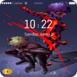 lock pin miraculous ladybug android application logo